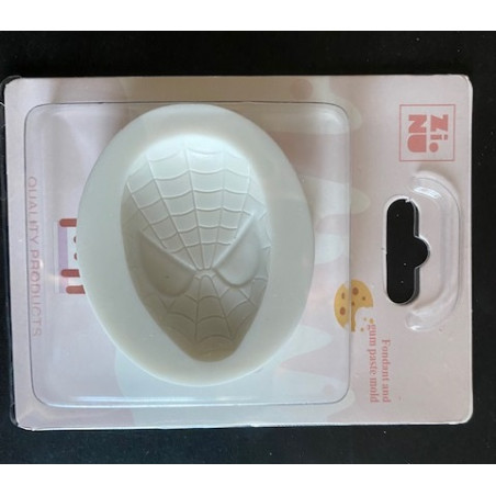 Spiderman face silicone mold