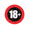 +18!!! Leány és legénybúcsús 0.35 mm-es ostyalap / topper nyomtatás (A/4)