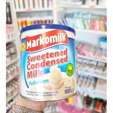 Sűritett tej, cukrozott . Netto tömeg: 1000g