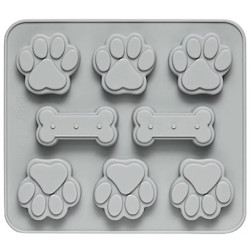 Dog paws and bones silicone...