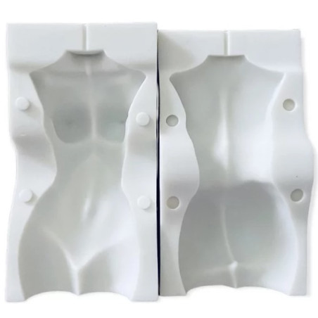 3D female torso mold