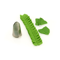 Decorating Nozzle leaf small