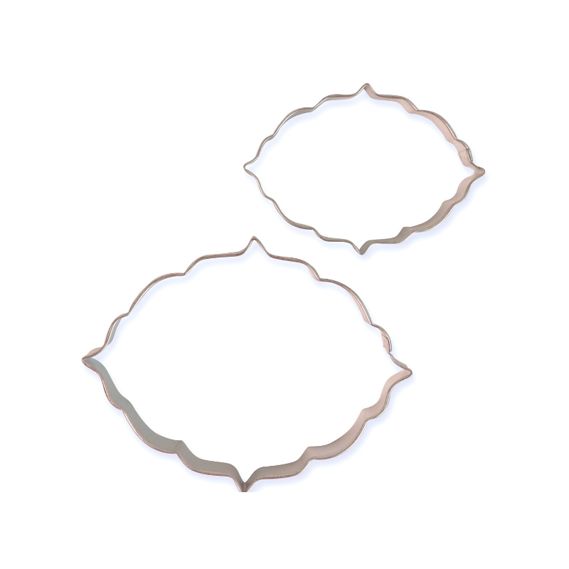 Cookie & Cake Plaque Cutter Style 2
