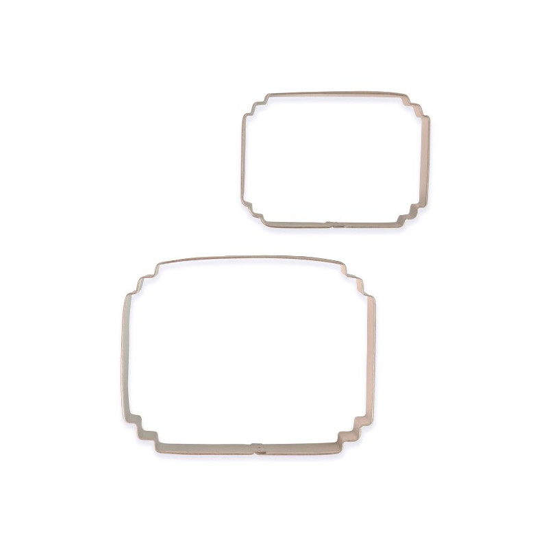 Cookie & Cake Plaque Cutter Style 3