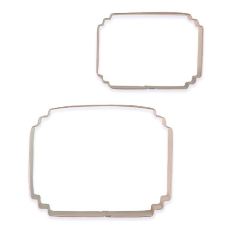Cookie & Cake Plaque Cutter Style 3