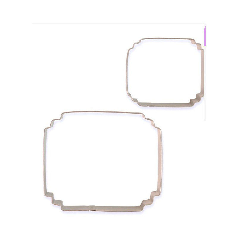Cookie & Cake Plaque Cutter Style 5