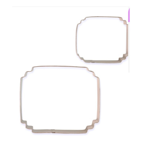 Cookie & Cake Plaque Cutter Style 5