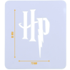 PME HARRY POTTER Logo Stencil kicsi