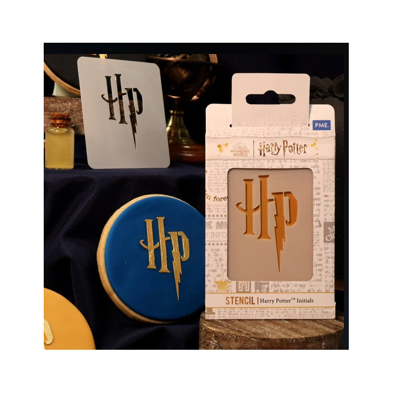 Harry Potter Cake Stencil, HP Logo, Small