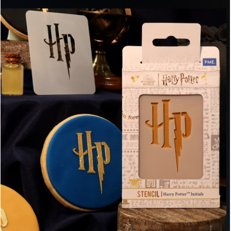 Harry Potter Cake Stencil, HP Logo, Small