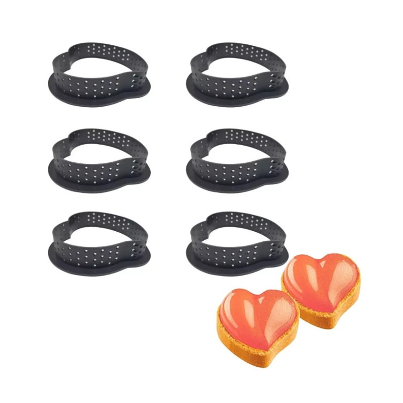 Tarte Rings Heart-shape set of 6