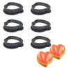 Tarte Rings Heart-shape set of 6