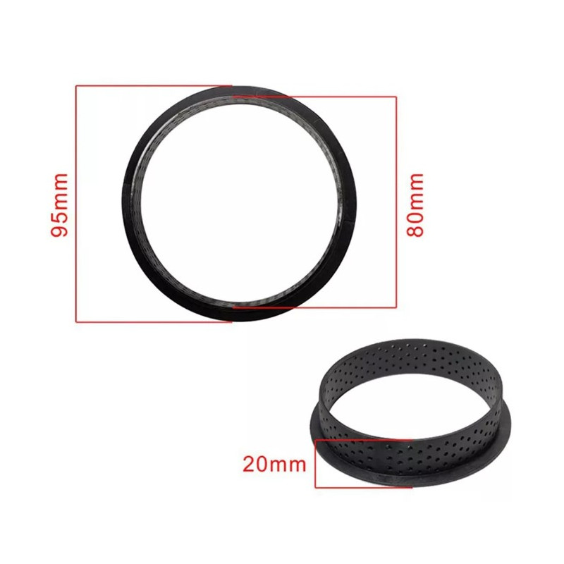 Tarte Kerek forma  6db-os desszert gyűrű