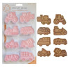 Machinery cutter and embossing set of 8
