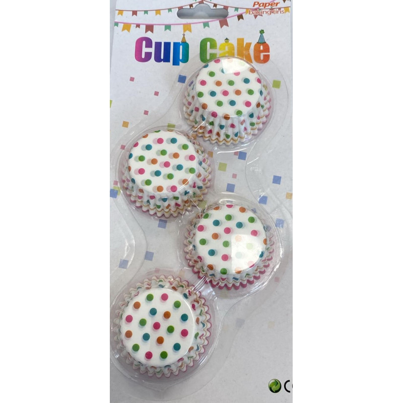 Mini muffin papír (kapszli) - apró pöttyös