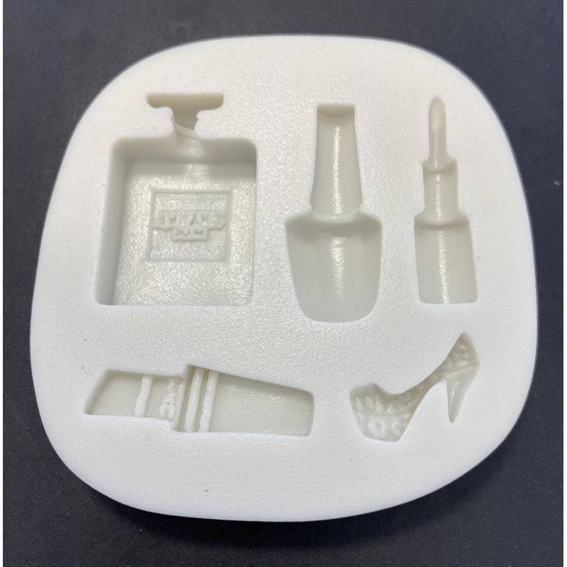 Make-up and high heel shoes silicone mold