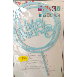 Happy Birthday Round Cake...