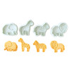 African animals plunger cutters (4pcs)