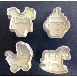 Baby shower plunger cutters...