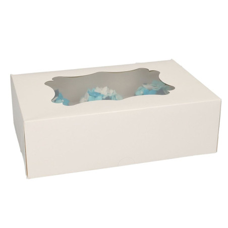 Funcakes Cupcake Box 6 - White