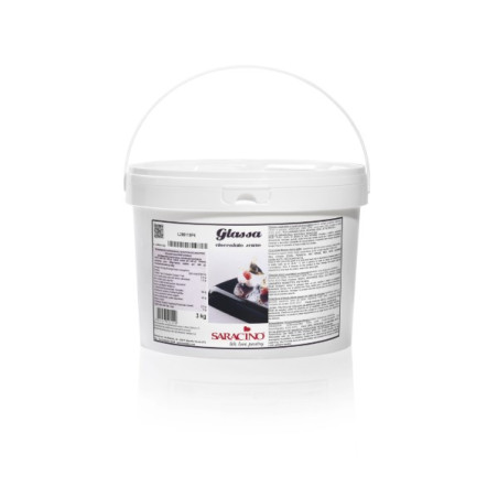 SARACINO TÜKÖRGLAZE ÉTCSOKOLÁDÉS 3KG