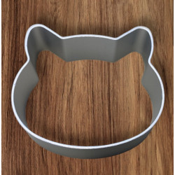 Cat's head cookie cutter
