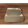 Self-locking cake box for 5 slices
