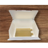Self-locking cake box for 5 slices