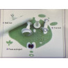 Oval Plunger Cutter set of 4