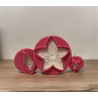 Plunger cutter - flower, leaf and star