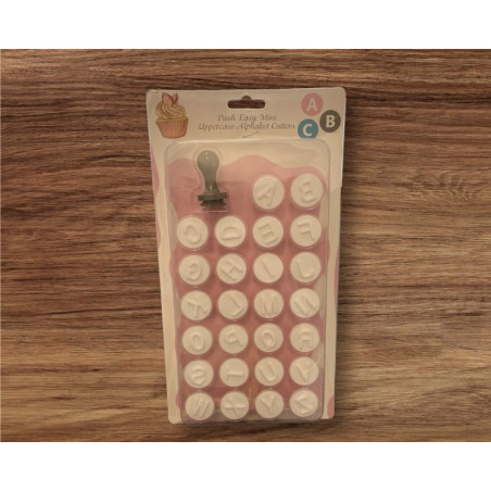 Letter stamp set (capital letters)
