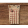 Letter stamp set (capital letters)