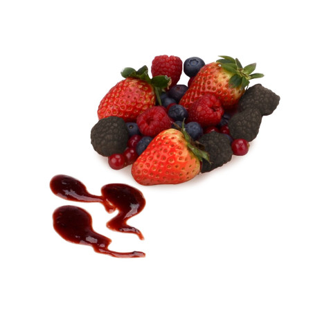 Forest fruit flavour paste
