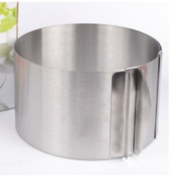 Adjustable cake ring: 16-30cm, height: 15cm