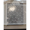 Vintage csempe stencil 25x25cm