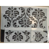 Stencil szett 7db-os