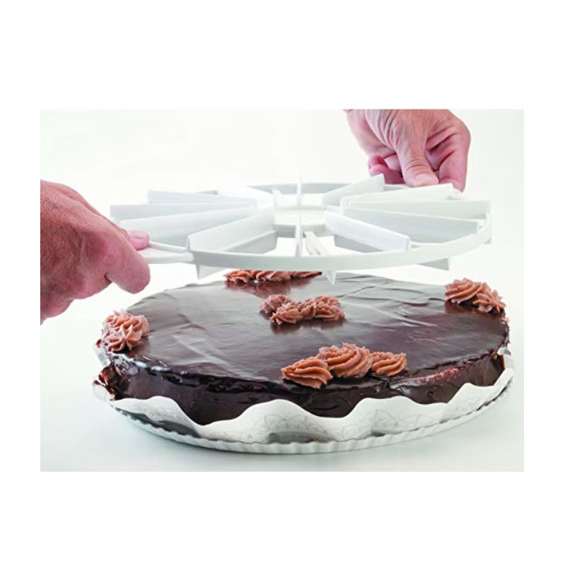 Tortaszelet jelölő - Tortaosztó 10/12 szeletes