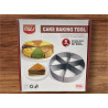 Cake slice baking form (6 pcs)