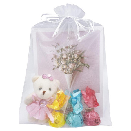 Organza tasakok nagy 23 x 17 cm