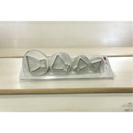 Clothes plunger cutter set of 4