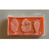 Icecream - Popcake silicone mold 2  - 5 different designs