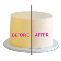 Whitener for buttercream...