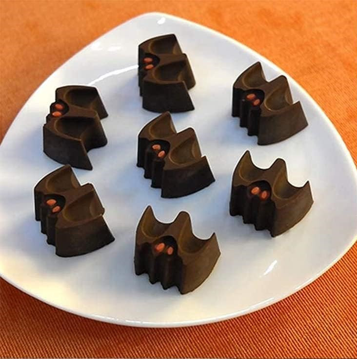 Denevér Halloween szilikon 10 üreges