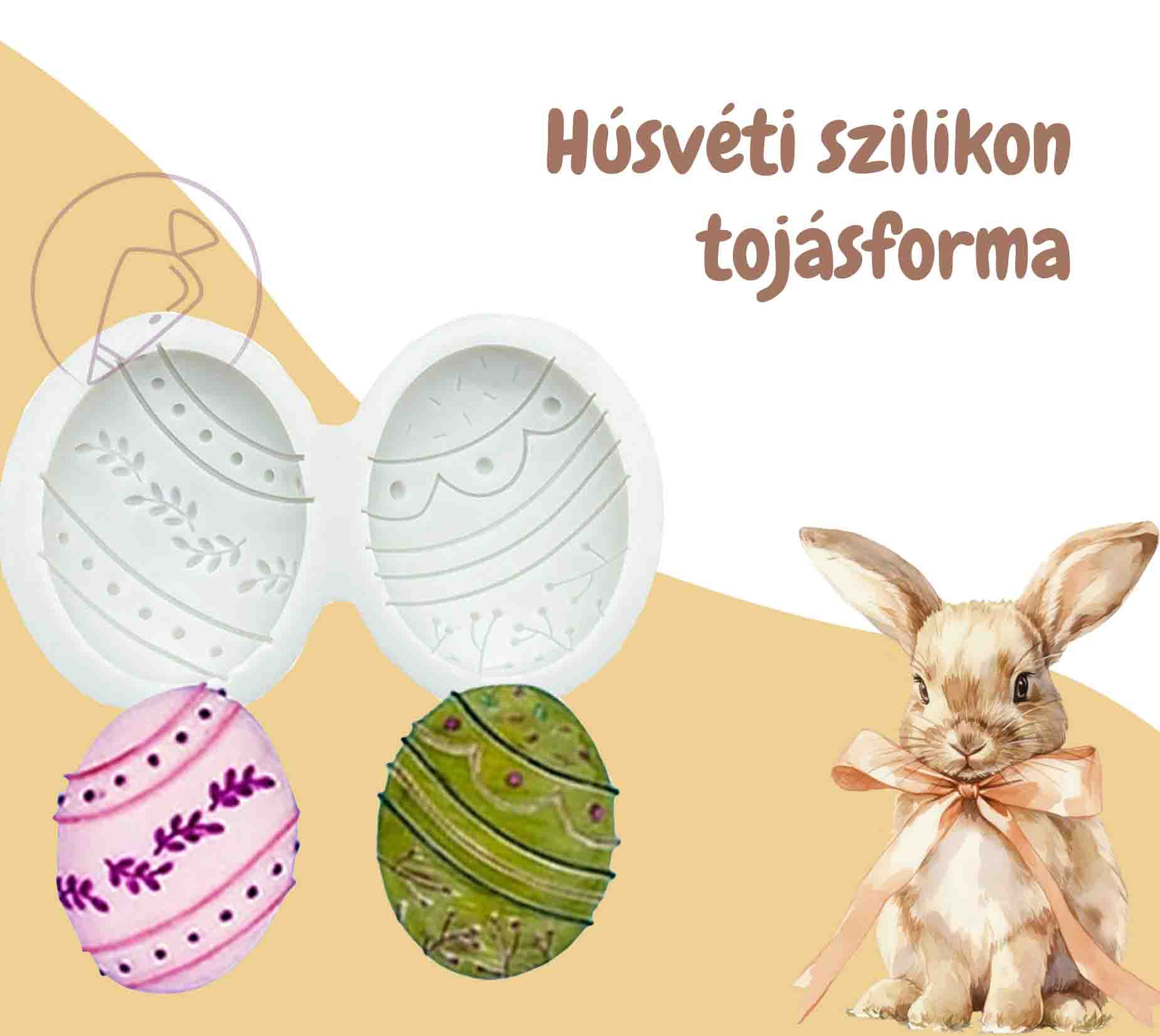 Húsvéti tojás szilikon
