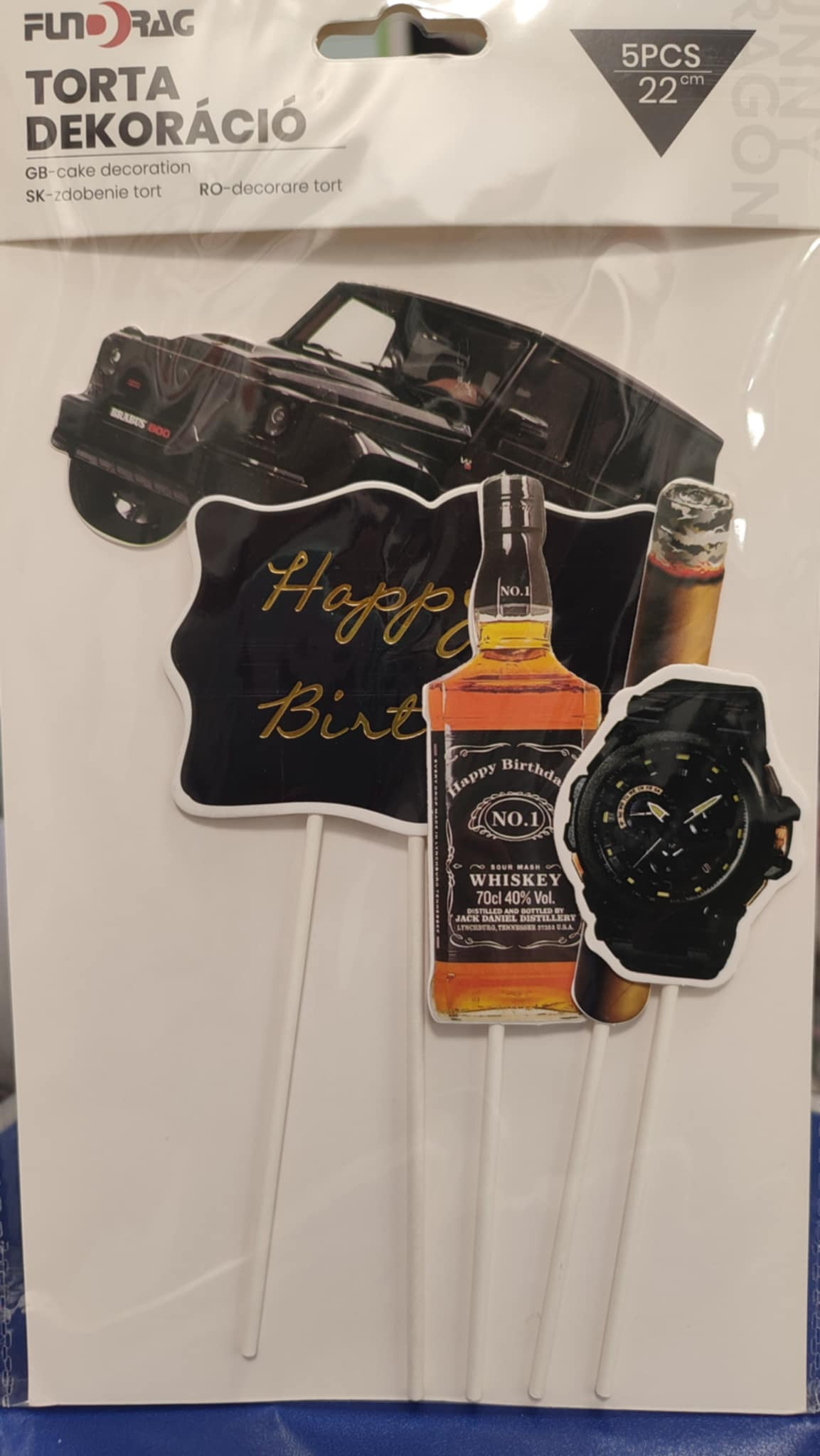 Pasis Terepjárós Happy Birthday Beszúró szett