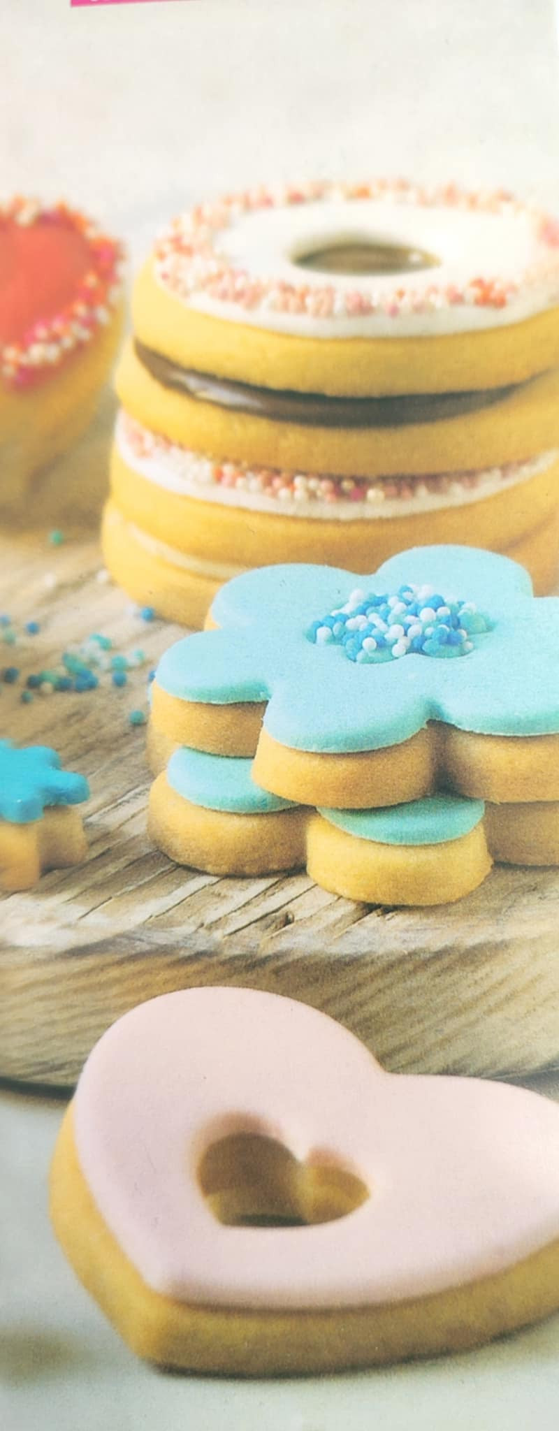 6 részes tavaszi linzer és keksz kiszúró szett