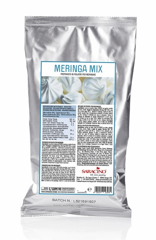 Saracino Meringa Mix Habcsók mix poralap 400g
