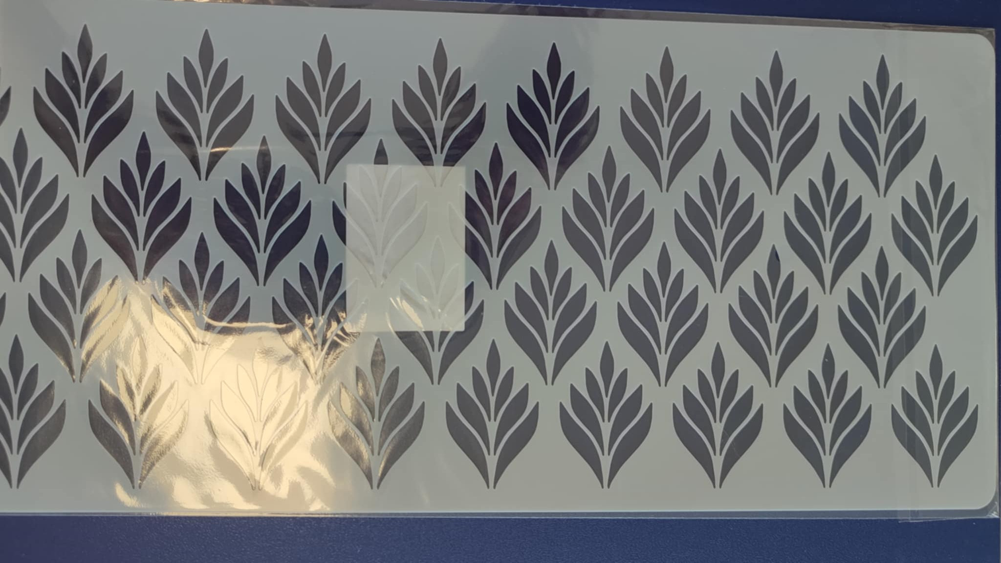 Levél stencil