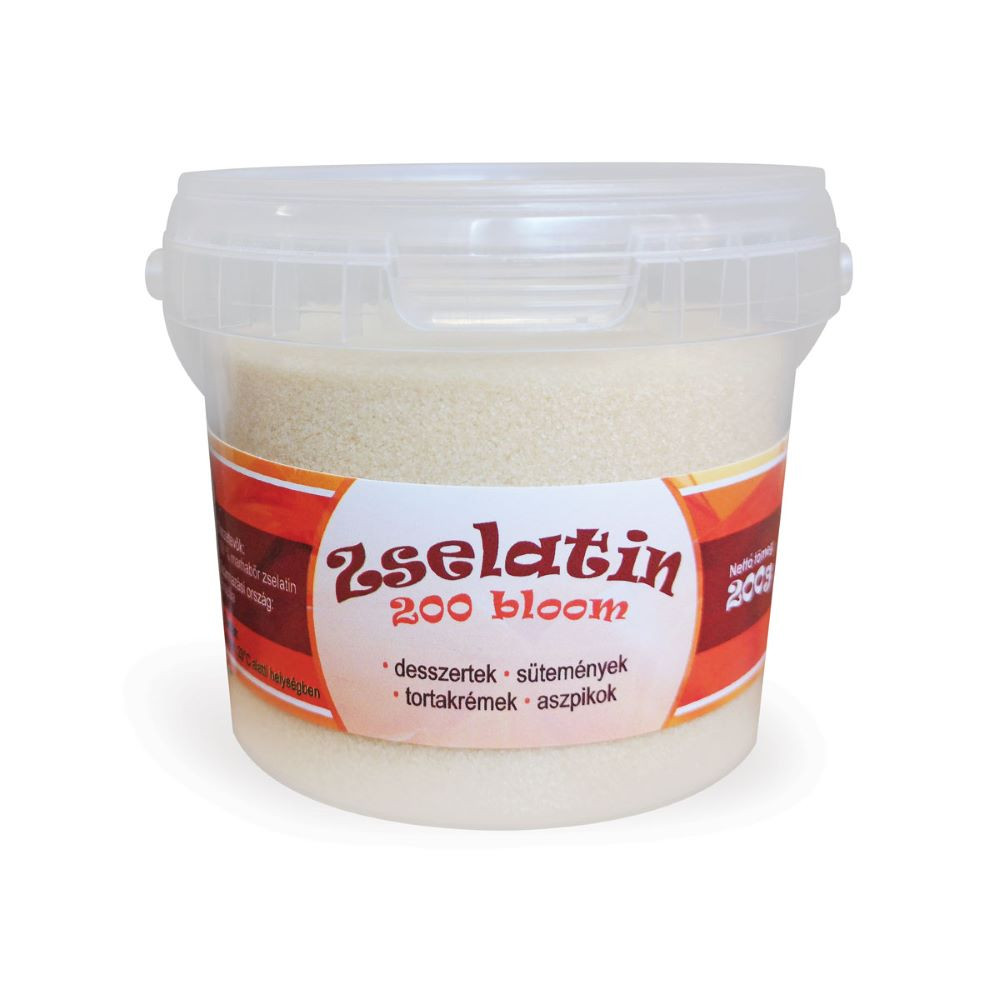 Zselatin por 200 bloom 200g