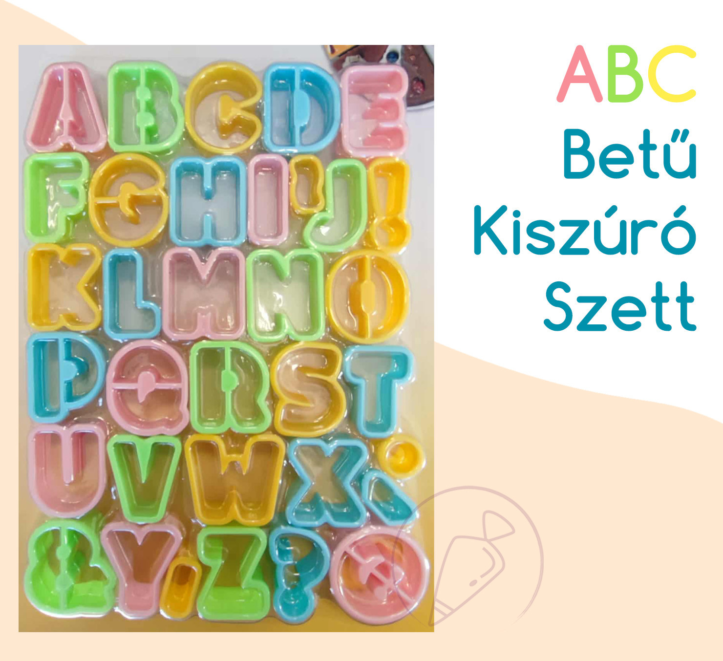 ABC Betűkiszúró szett